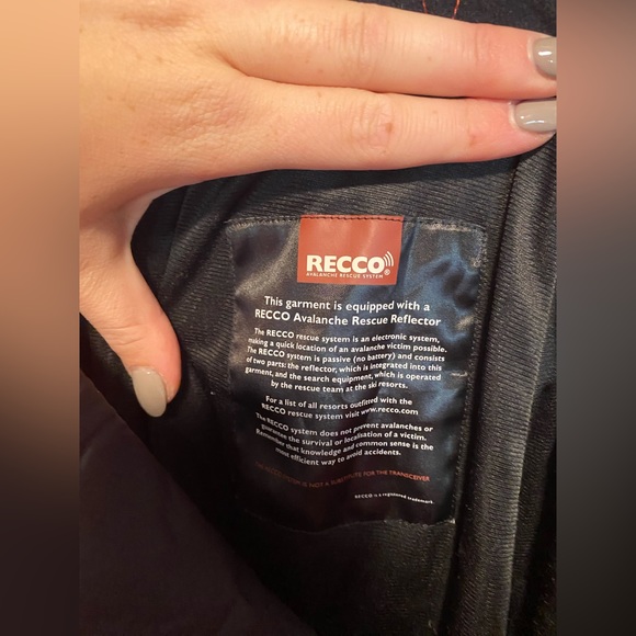 RLX Ralph Lauren Performance Ski Snowboard Recco Rescue Orange Pants Men's 38 - Picture 12 of 13